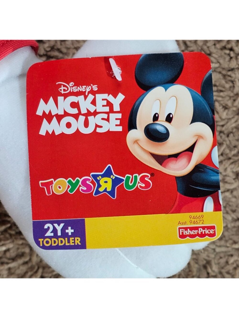 Disney Mickey Mouse Plush 25" Toys R Us Exclusive Fisher Price House of Mouse - Picture 4 of 13